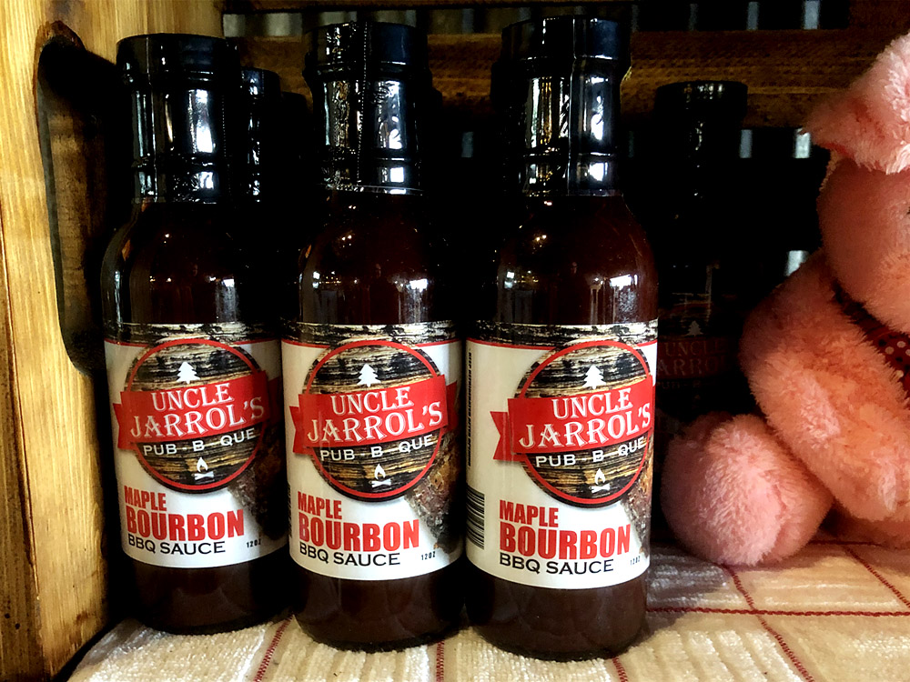 Uncle Jarrols Maple Bourbon BBQ Sauce